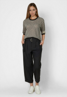 Paperbaghose aus technischem Jersey