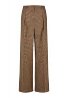 Bundfaltenhose mit weitem Bein