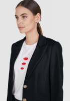 Taillierter Blazer aus Jersey