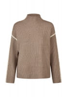 Sweater with contrasting trim