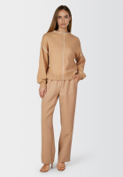 Turtleneck pullover with contrasting details