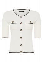 Pullover mit Kontrastdetails