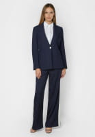 Blazer with sporty quilting