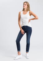 Tank top with wide beams
