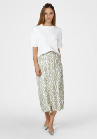 Printed cargo skirt