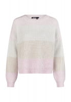 Sweater with ombre stripes