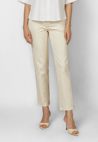 Cropped slim fit jeans