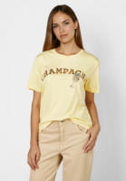 Shirt mit Foliendruck