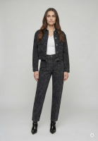 Barrel Fit Jeans mit Laserprint