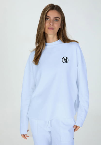 Sweatshirt mit Logostick