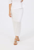 Skirt in mesh look