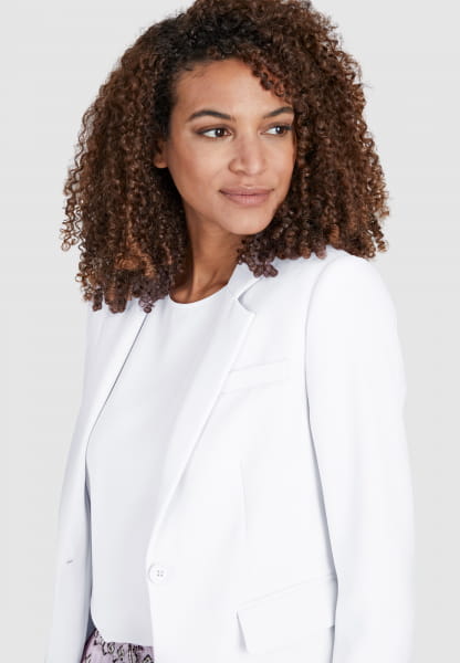 Blazer from matt comfort satin