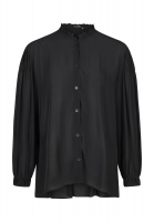 Bluse aus Viskose Chiffon