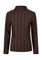 Shirt aus Strukturware