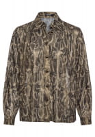Bluse aus Sparkling Animal Print
