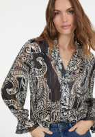 Bluse im Blow-Up Paisley Print