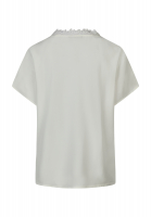 Top with lace neckline