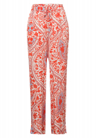 Pajama pants with paisely print