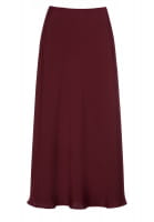 Maxi Rock aus edlem Satin