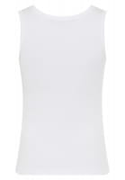 Ribbed shirt with heart hotfix