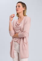 Strickjacke mit edlem Glanz