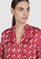 Bluse mit geometrischem Print