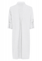 Leinenkleid mit Hemdkragen
