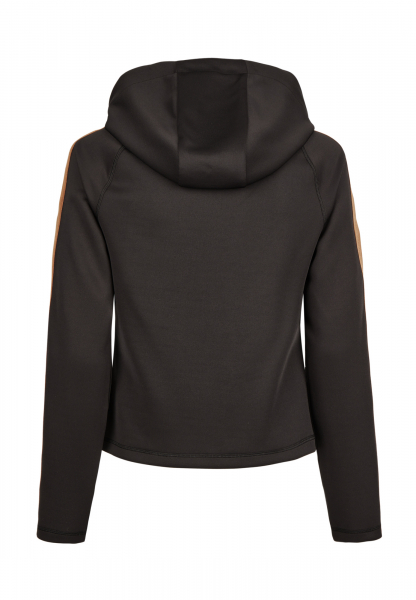 Kapuzensweatjacke aus Technojersey
