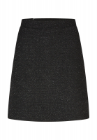 Glitter jersey skirt with side pockets