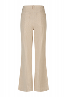 Flared pants with patch pockets