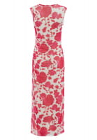 Dress with rose print