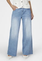 5-pocket wide leg jeans