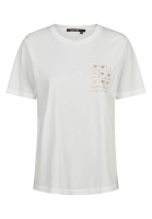 Shirt with XXO embroidery