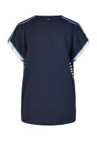 Blusenshirt mit Streifendetails