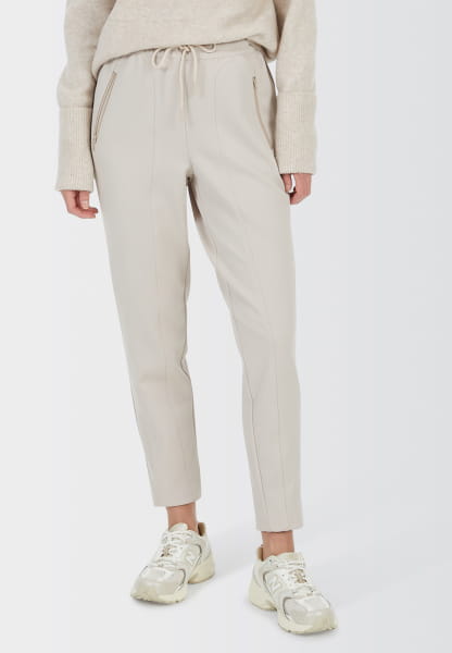 Hose aus Twill-Jersey