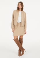 Jacket with pockets in Italian wool blend