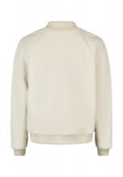 Blouson mit Rippstrickkragen
