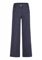 Wide leg Trousers from cotton twill