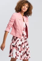 Denim jacket mit Stehkragen