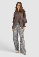 Cotton viscose blouse
