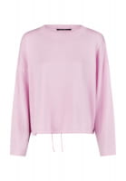 Cropped sweater made of high-quality cotton-cashmere