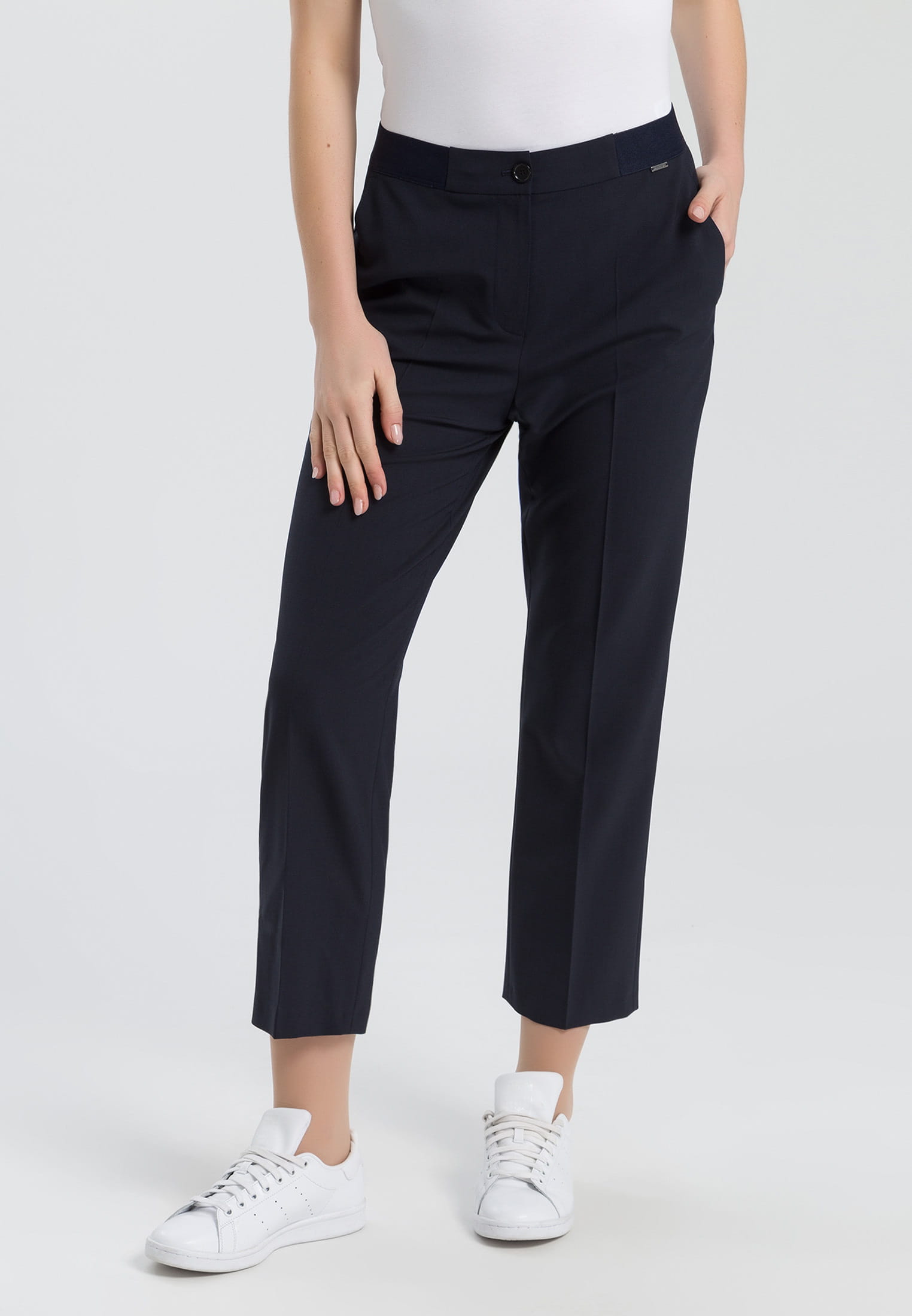 | Fashion Hosen Jeans & Gummibund mit | elastischem Stoffhose