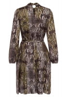 Kleid mit Snake Print