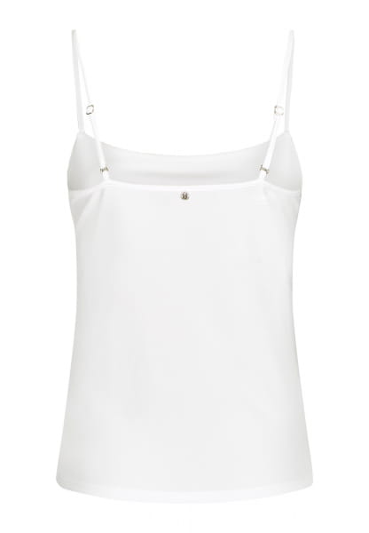 Top in flowing crêpe jersey