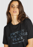 T-shirt with "Protect your inner peace" print