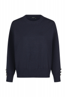 Pullover mit Schmuckknöpfen