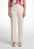 Pants made from shiny twill