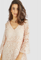 Dress in lace look