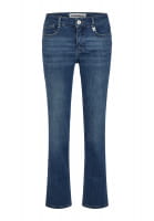 Slim fit jeans in dark blue denim