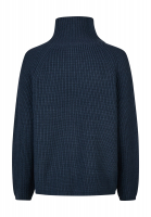 Sweater with side zipper